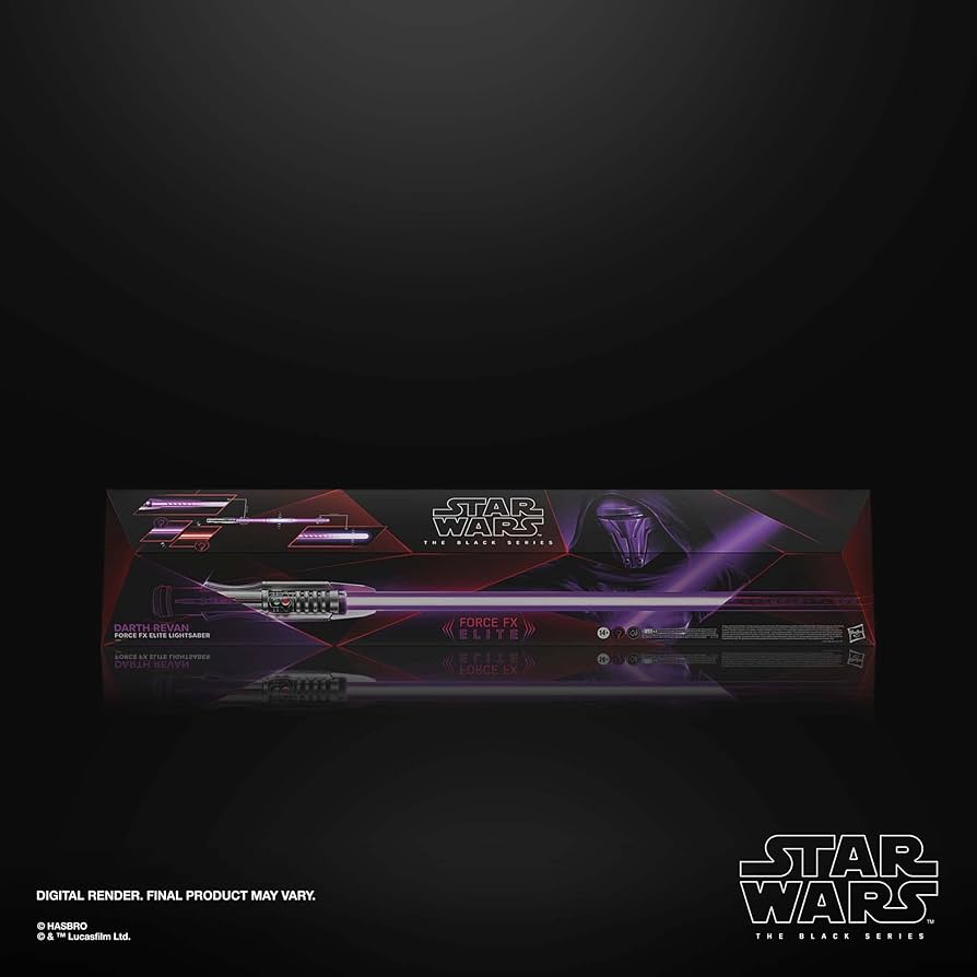 ハズブロ フォースＦＸライトセーバー ダース・レヴァン Amazon.com: STAR WARS The Black Series Darth Revan Force FX